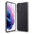 thumbnail image 3 of MUNDAZE Samsung Galaxy S9 Plus Shockproof Clear Hybrid Protective Phone Case Hard Soft Double Layer Cover, 3 of 5