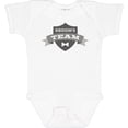 thumbnail image 3 of Inktastic Banner Groom's Team Boys or Girls Baby Bodysuit, 3 of 5