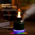 thumbnail image 3 of 280mL Kerosene Lamp Shaped Humidifier Diffuser With 7-color Light USB Cool Mist Humidifier Desktop Air, 3 of 8