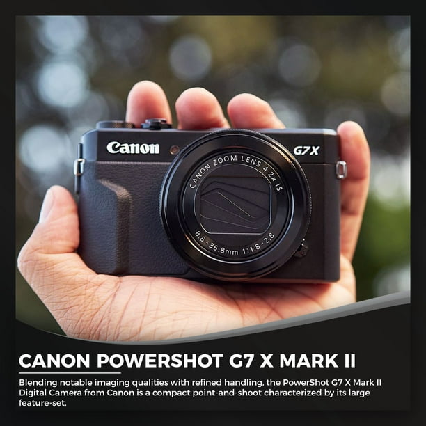 Appareil photo compact Canon PowerShot G7 X Mark III noir dans Appareils  photo wifi — Boutique Canon France