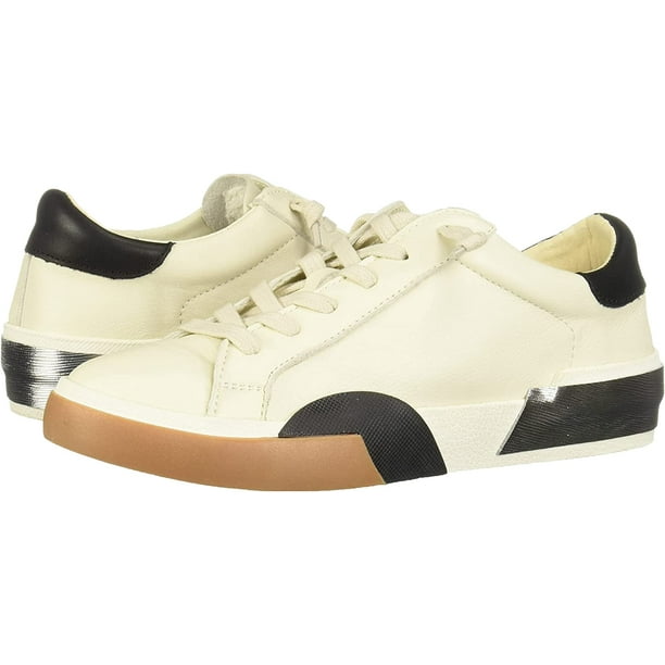 zina sneakers in white black leather