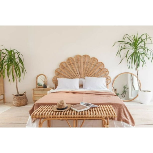 Pier 1 Rattan Headboard Twin
