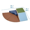 thumbnail image 2 of ECR4Kids SoftZone Adventurer's Summit Ramp Climber, Foam Playset, Earthtone, 4-Piece, 2 of 9