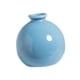 thumbnail image 5 of Jarrón de cerámica para flores, maceta para cocina, escritorio moderno, regalo, estantería, dormitorio, floral Azul, 5 of 9