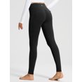 thumbnail image 4 of baleaf Womens Fleece Lined Leggings with 5 Pockets 27'' Thermal Black S, 4 of 7