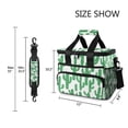 thumbnail image 3 of FORMRS Insulated Cooler Bag 24 Cans Capacity Soft Leakproof Lunch Box with Side Pockets, Cactus Pattern, 3 of 7