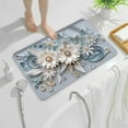thumbnail image 4 of QTOCIO Diatomite Three-dimensional Flower Floor Mat Bathroom Non-slip Mat Quickdrying Soft Foot Mat Washable Foot Mat, 4 of 4