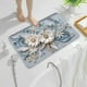 thumbnail image 3 of Estera de baño 3D de tierra diatomácea, secado rápido, suave, antideslizante, lavable a máquina, Tipo A, para suelo de baño, 3 of 6