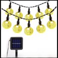 thumbnail image 1 of Guirnalda de luces con energía Solar USB, luces coloridas navideñas, bombillas LED, bolas, decoración para exteriores, luces intermitentes, 1 of 5