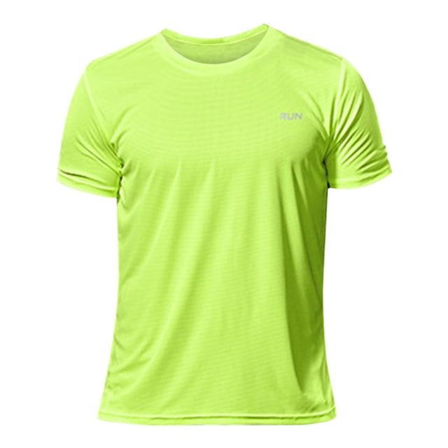 Ketyyh-chn99 Shirts T - pour Hommes T-Shirt Oversize Homme Col Rond Confortable Coton Coupe Décontractée T-Shirts Amples pour Hommes T-Shirt Classique Doux Vert,G