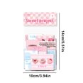 thumbnail image 2 of Junk Journal Planner Scrapbooking 30PCS Junk Journal Planner Scrapbooking Washi Sticker Book Paquete de pegatinas coloridas, 2 of 6