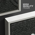thumbnail image 4 of wall26 - 3 Piece Framed Canvas Wall Art - Zen Stones with Yin and Yang - Modern Home Art Stretched and Framed Ready to Hang - 24"x36"x3 White, 4 of 5