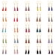 thumbnail image 1 of 50 llaveros con borlas únicos, colgantes de borlas de cuero, llaveros con borlas DIY, 1 of 7