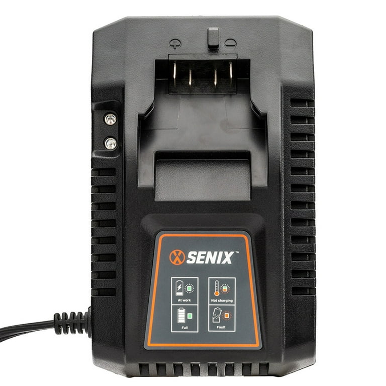 Senix HTX2-M 20 Volt Max 18-in. Cordless Hedge Trimmer, 2 Ah Battery A