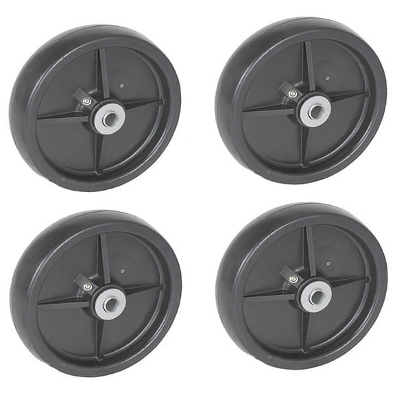 AM107561 Four (4) Deck Wheels Fits John Deere Mower Decks 50" 60" 72"