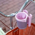 thumbnail image 3 of Vruelia Bicycle Drink Holder Bicycle Cup Holder with Phone Mount Universal Non-slip Drink Holder for Bikes Scooters More 3-in-1 Design Holds Water Bottles, 3 of 12
