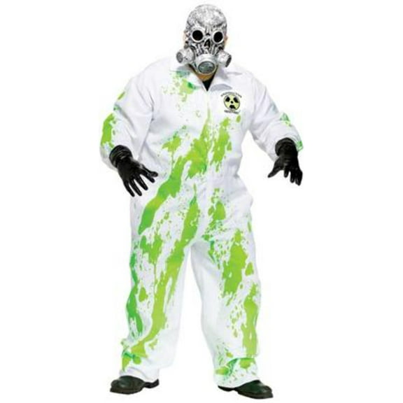 Mens Plus Size Radiation Recovery Team Costume For Adults