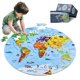 thumbnail image 1 of Rompecabezas DIGOBAY World Map 70 piezas para niños de 4 a 8 años, 1 of 7
