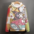thumbnail image 6 of KUROMI Hoodie with Pocket Anime for Men Women Couple Gift, 6 of 7