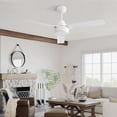 thumbnail image 7 of 52" Ceiling Fan without Light,3 ABS Blades Farmhouse Ceiling Fan with Remote Control 6-Speed Reversible Dc Motor Black for Living Room,Bedroom,Kitchen, 7 of 7