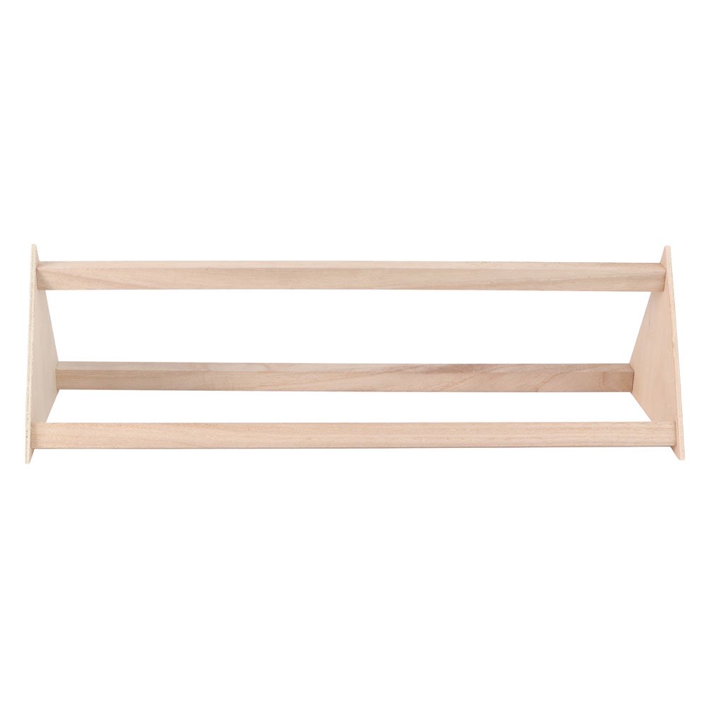 BESTYASH Parrot Perch Stand Khaki Wooden Pet Use Safe Durable Long Life