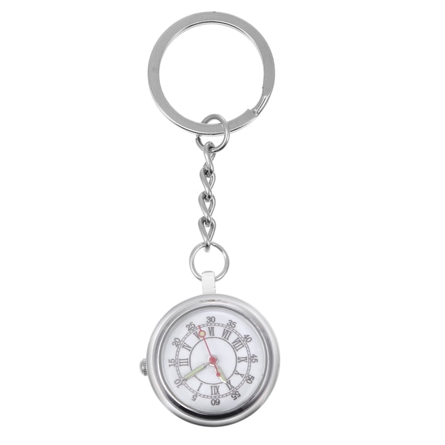 Enfermera Cuarzo Reloj de bolsillo Llavero Enfermera Mira Llavero Colgante Reloj Colgante