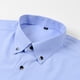 thumbnail image 4 of Blusa y camisa de manga larga con cuello vuelto para hombre, cárdigan liso de moda con cuello vuelto, camisa de negocios con botones, blusa de poliéster para hombre, 4 of 8