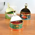 thumbnail image 2 of Llavero simulado de enlatado, accesorio creativo de Caviar, ternera, modelo de casa de muñecas, juego de comida en miniatura, bolsa de coche, adornos colgantes, regalo, 2 of 4