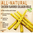 thumbnail image 3 of 12" Chicken Crunchy Munchy Rolls Dog Treats, 3 count, 3 of 9