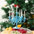 thumbnail image 5 of DIY Gifts Wrappers Party Supplies Cake Toppers Cupcake Decor Decorative Sticks Candlestick OLD SILVER, 5 of 8