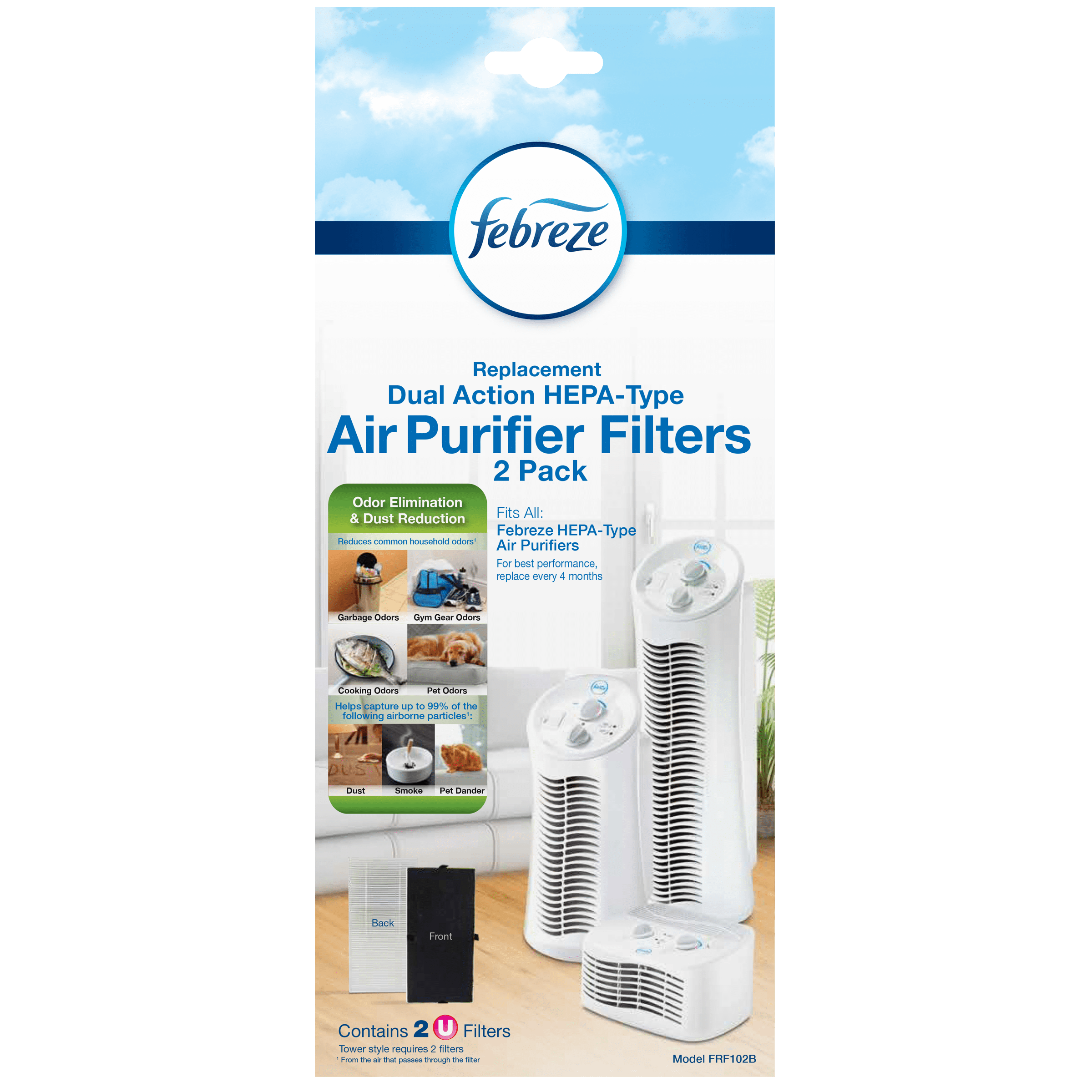Febreze tabletop 2024 air purifier