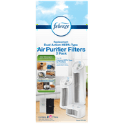 Febreze Air Purifier Replacement Filter, FRF102B, HEPA Filter, 2 Pack