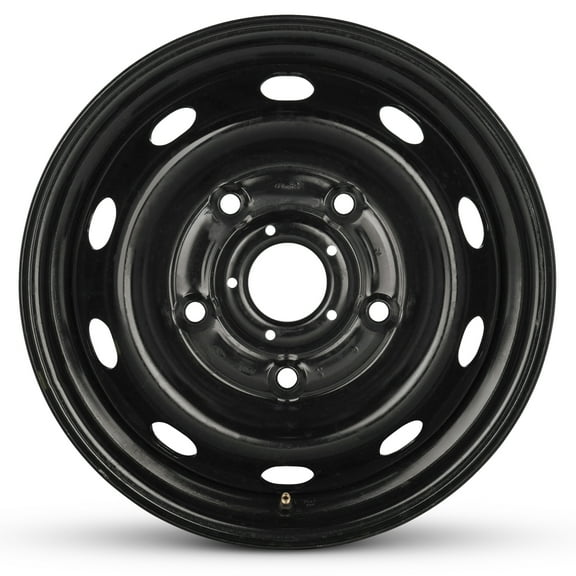 For 2015-2025 Ford Transit 350 16 Inch Powder-Coated Black Steel - Genuine OEM Take-Off Rim - Road Ready Van Wheel