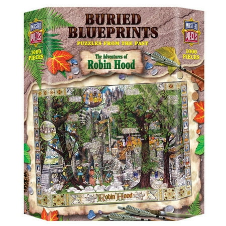 MasterPieces Al Lorenz Adventures of Robin Hood 1000 Piece Jigsaw Puzzle