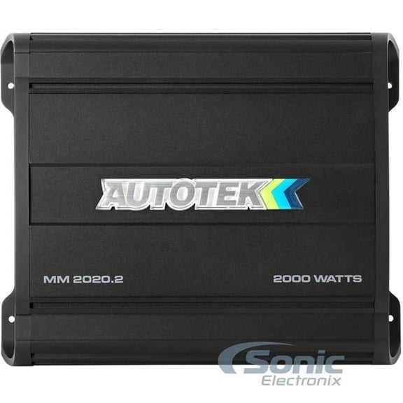 Autotek  Mean Machine Series Class AB 2-Channel 2000W Amplifier