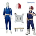 thumbnail image 2 of Disfraz de héroe de anime Shoto Todoroki Shoto Boku no Hero Academia, para hombre y mujer, pantalones y cinturón, peluca, tallas XS a XXXL, 2 of 5