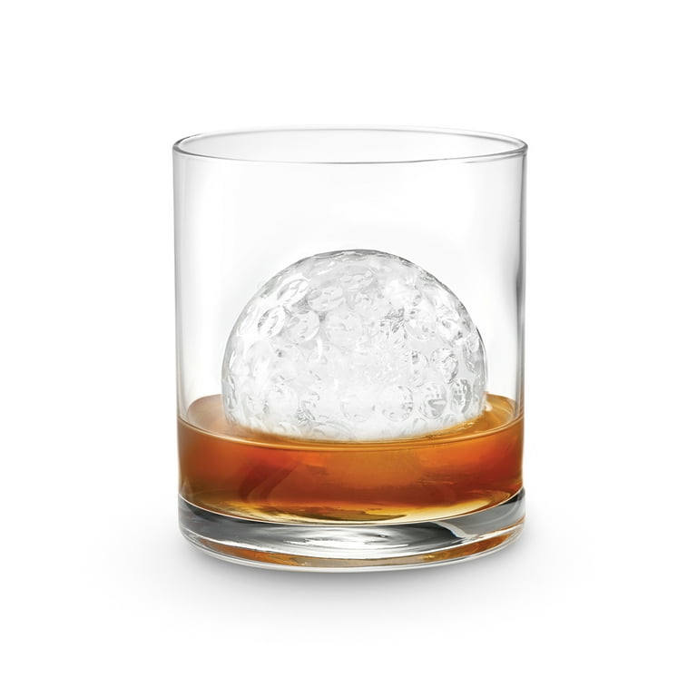 Tovolo Golf Ball Ice Molds, Set of 2 Golf Ball-Shaped Ice Sphere Molds,  Stackable Sports Ice Molds, Sports-Themed Ice Makers, Giftable Sports  Whiskey