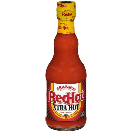 (2 Pack) Frank's RedHot Xtra Hot Sauce, 12 fl oz (Best Hot Sauce Of The Month Club)