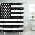 thumbnail image 1 of ABPHQTO Cortina de ducha monocromática con la bandera de los Estados Unidos de América en blanco y negro 152x180 cm ABPHQTO PKNMT60x72Shower-5216, 1 of 2
