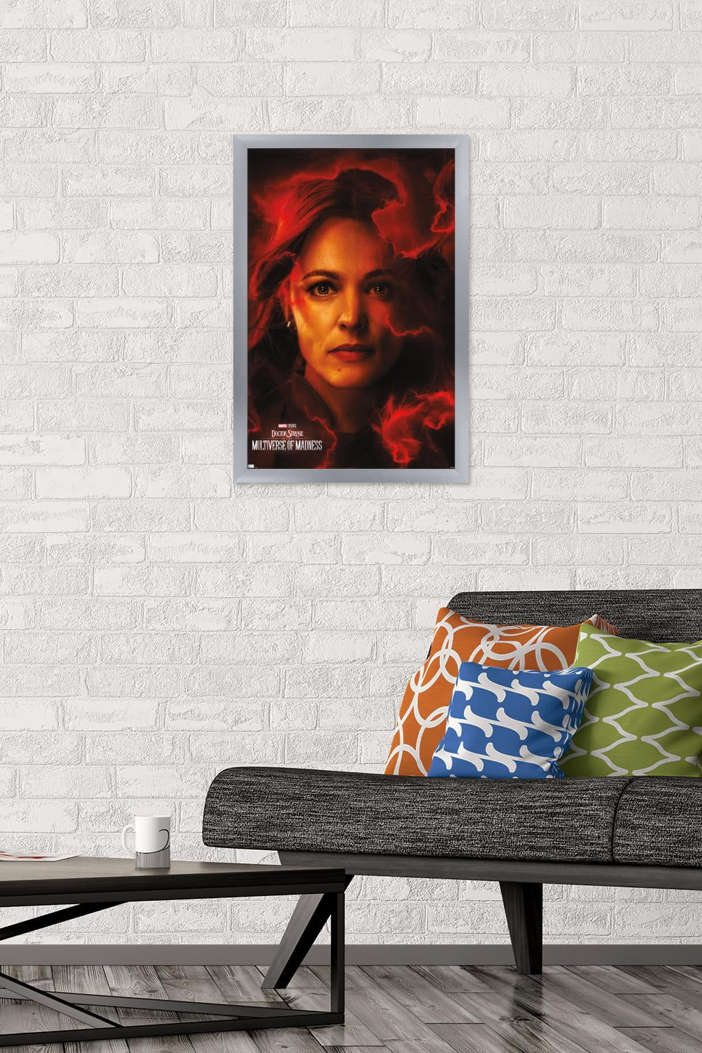 Marvel Doctor Strange in the Multiverse of Madness - Christine Palmer One Sheet Wall Poster, 14.725" x 22.375" Framed