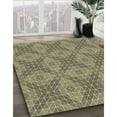 thumbnail image 3 of Ahgly Company Machine Washable Indoor Square Transitional Antique Bronze Green Area Rugs, 7' Square, 3 of 7