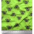 thumbnail image 1 of Soimoi Poly Georgette Fabric Artistic Butterfly Printed Fabric 1 Yard 52 Inch Wide, 1 of 3