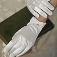 thumbnail image 4 of Aellinatey Evening Dress Satins Gloves Stage Performances Handwear Wedding Bridal Gloves, 4 of 20
