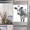 thumbnail image 6 of IAUYY Magnetic decorative sticker - 23x26 Inch PVC Refrigerator Decorative Cover, Removable DIY Art for Kitchen Appliances Use Only Black and Gray, 6 of 6