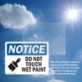 thumbnail image 6 of (2 Pack) Do Not Touch Wet Paint Sign, 6 of 7