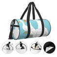thumbnail image 3 of Balery Three White Geese Bolsa de Gimnasio para Mujeres y Hombres, Bolsa de Viaje Impermeable, Bolsa de Fin de Semana con Compartimento para Zapatos y Bolsillo Húmedo, 3 of 6