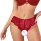 thumbnail image 2 of Gibobby Bikini elástico algodón Mujeres Sexo Tanga Impreso Elasticidad Transpirable Francés Encaje Mujeres Bragas Ropa interior sexy （Rojo， L), 2 of 5