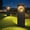 Half-Moon, variant on Solar Pathway Lights Outdoor: 6 Pack Solar Lights Outdoor - Bright Moon Auto /Off Garden Light for Yard Patio Porch Lawn Path Walkway Driveway Outside Decor Lighting