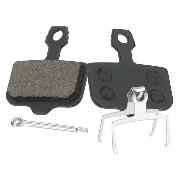 Disc Brake Pad 1.17" x 0.67" Semi-Metallic Resin Bike Brake Pads with Spring and Pin for BB7 M355 M446 M640 Mountain Road Bikes, Black