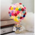 thumbnail image 1 of Luz De Noche De Globo De Aire Caliente Lámpara De Escritorio De Mesa Hecha A Mano Luz Decorativa Con Cesta De Mimbre Para Decoración De Iluminación Del Hogar seitruly HA026724-04, 1 of 1